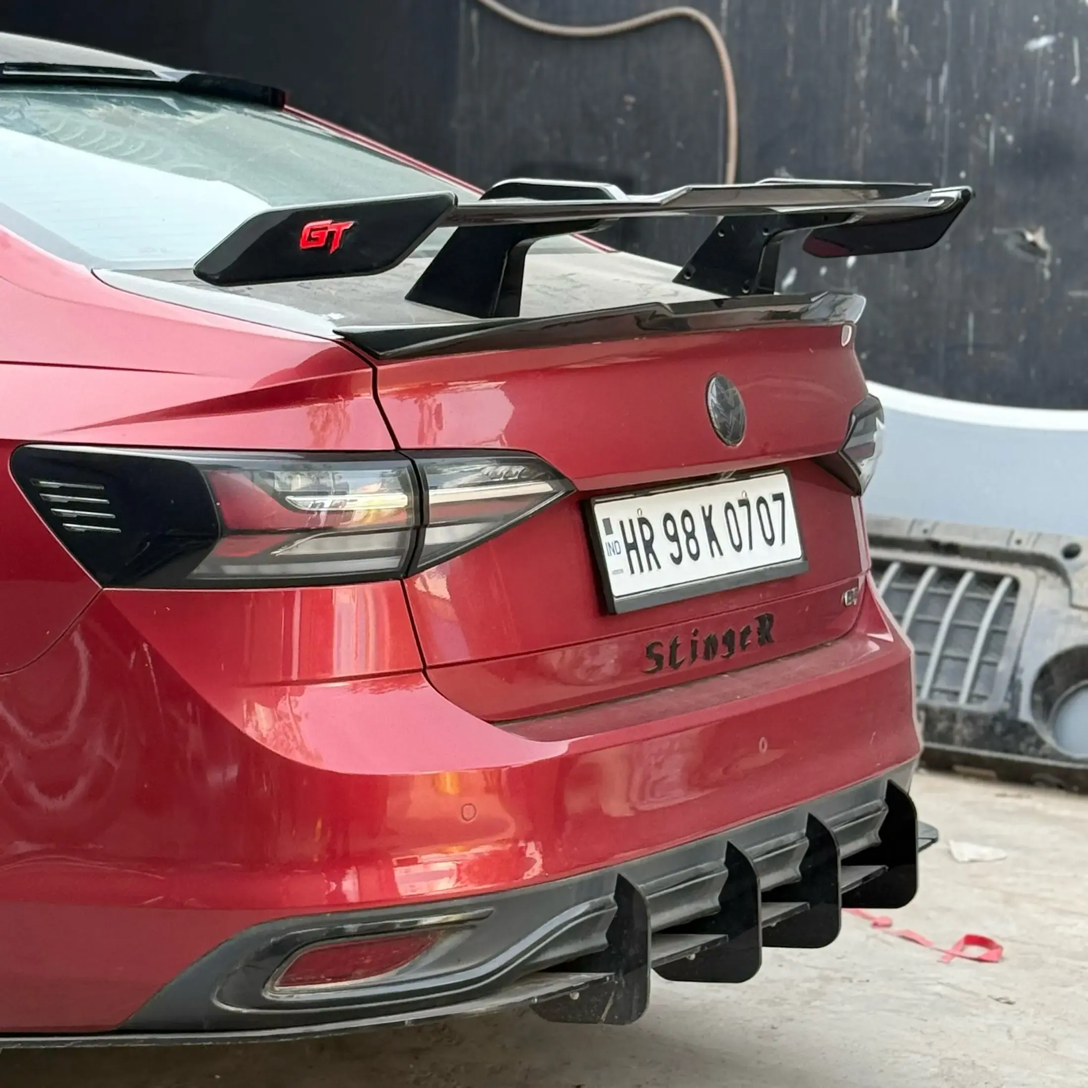 Abs Sedan big wing monster spoiler for all sedans